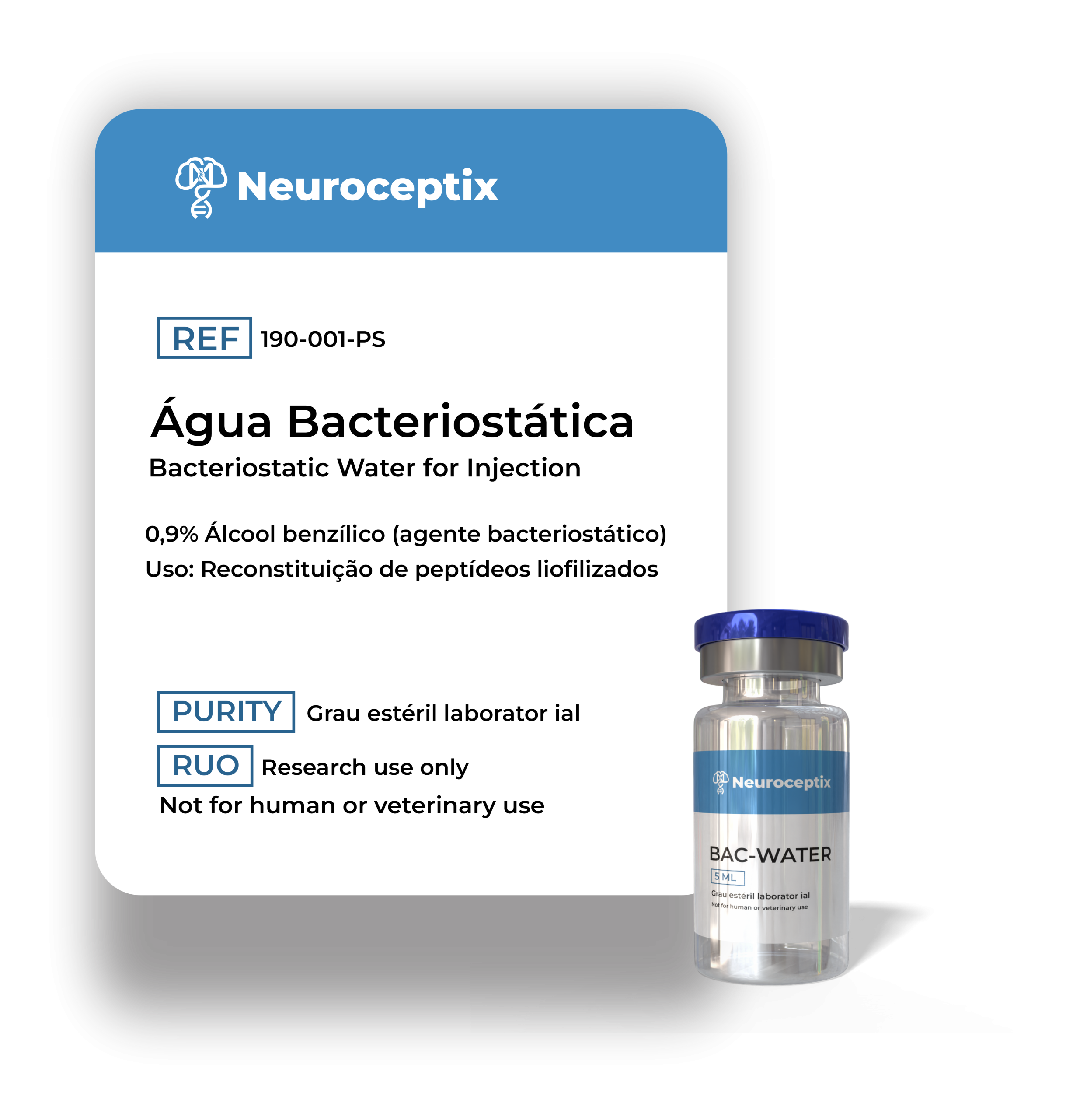 ÁGUA BACTERIOSTÁTICA