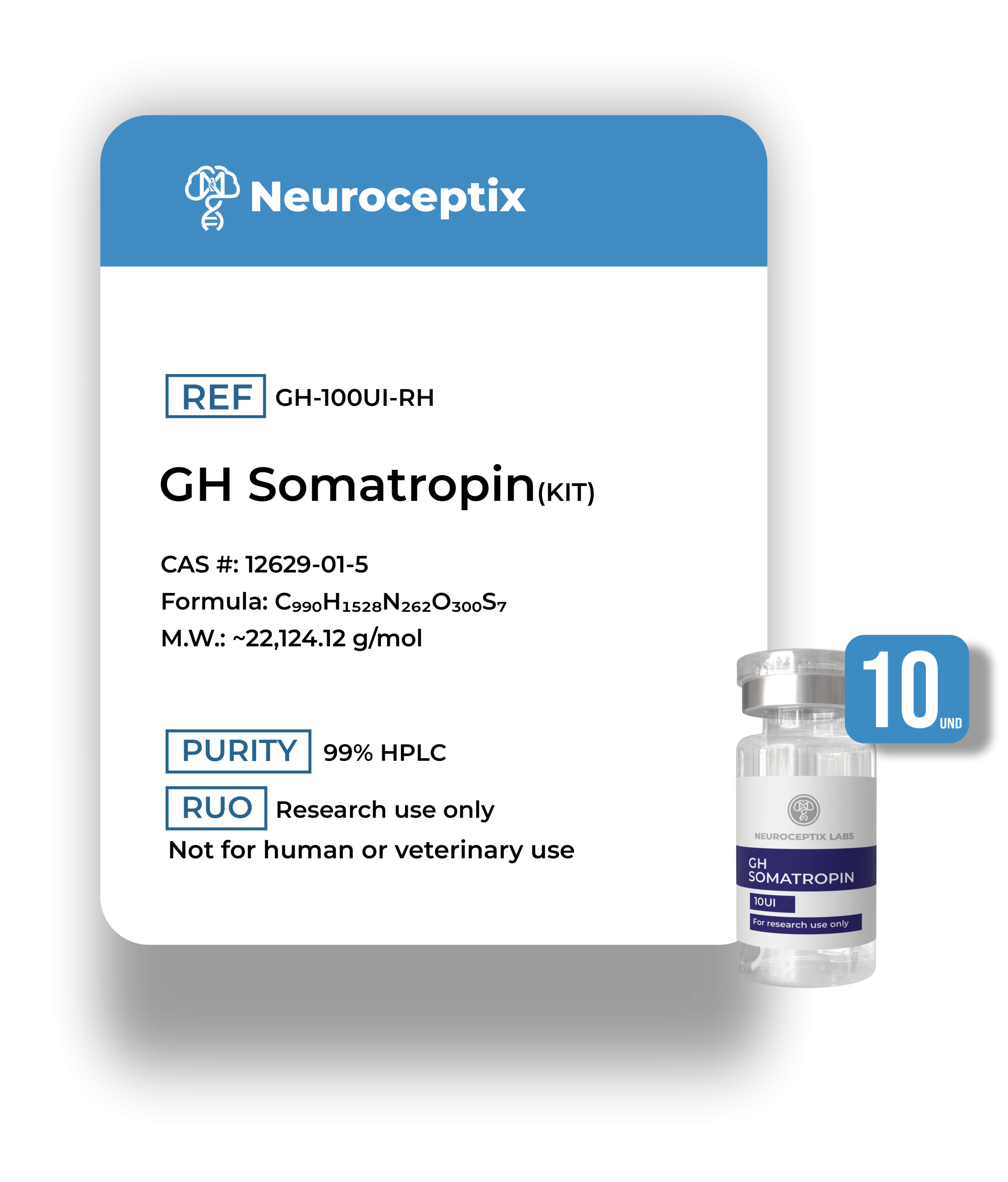 GH SOMATROPIN 100UI – KIT